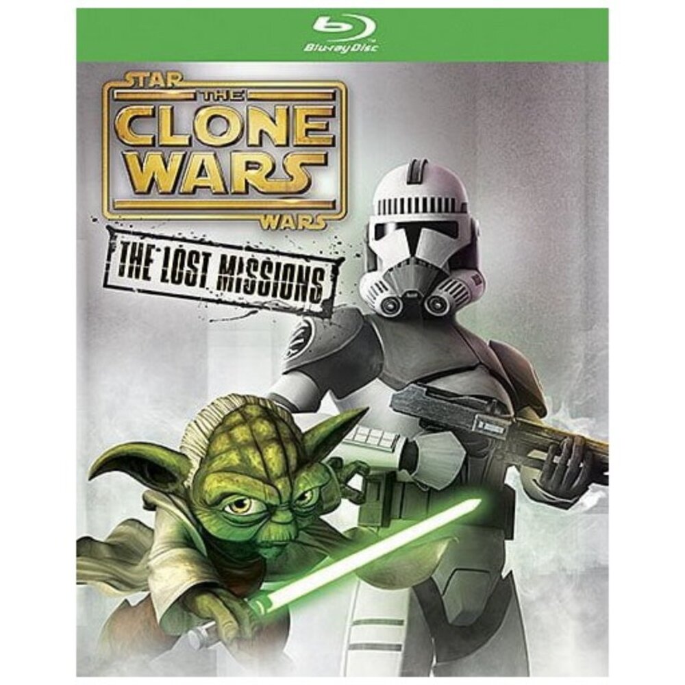 New! The Clone Wars: The Lost Missions Blu-Ray Set Sealed Disney Star Wars